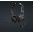 Kép 1/10 - CORSAIR Vezetékes Headset, HS35 SURROUND v2 Gaming, Multiplatform, fekete