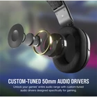Kép 5/10 - CORSAIR Vezetékes Headset, HS35 SURROUND v2 Gaming, Multiplatform, fekete