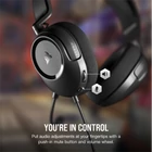 Kép 8/10 - CORSAIR Vezetékes Headset, HS35 SURROUND v2 Gaming, Multiplatform, fekete