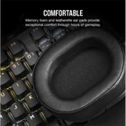 Kép 5/7 - CORSAIR Vezetékes Headset, HS55 Gaming, Ultrakönnyű, Jack dugós, fekete