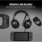 Kép 6/7 - CORSAIR Vezetékes Headset, HS55 Gaming, Ultrakönnyű, Jack dugós, fekete