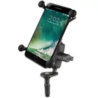 Kép 1/6 - RAM Mounts X-Grip Large Phone Mount with Motorcycle Fork Stem Base