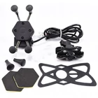 Kép 4/8 - MOTORBIKE PHONE HOLDER FREEDCONN MC7C + BM2R HEAD TUBE ATTACHMENT