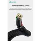Kép 6/7 - DEVIA ST108035 Gracious v2 12W USB/Lightning 1m -es fekete adat-és töltőkábel
