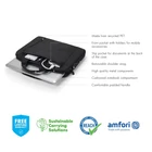 Kép 2/8 - DICOTA Notebook táska D31304-RPET, Eco Slim Case BASE 13-14.1", Black