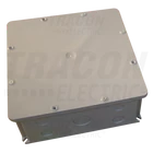 Kép 1/2 - Szerelődoboz műanyag, falon kívüli, szürke  250×250mm, IP44