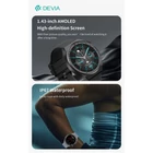 Kép 6/9 - Devia Pro1 (V2) okosóra AMOLED kijelzővel - ezüst
