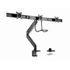 Kép 2/30 - Gembird MA-DA3-03 monitor mount / stand 68.6 cm (27") Desk Black