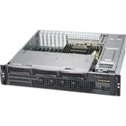 Kép 1/2 - Supermicro CSE-825MBTQC-R802LPB számítógép ház Rack Fekete 800 W