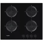 Kép 3/3 - Whirlpool AKT 616/NB hob Black Built-in 60 cm Gas 4 zone(s)