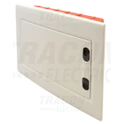 Kép 1/3 - Süllyesztett elosztódoboz, fehér-sík ajtóval, NPE nélkül  1×12 (12) modul, IP40, (H×W×D=240×305×80mm)