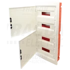 Kép 2/3 - Süllyesztett elosztódoboz, fehér-sík ajtóval, NPE nélkül  4×18 (72) modul, IP40, (H×W×D=860×440×95mm)