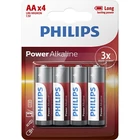 Kép 1/3 - Philips LR6P4B10 ELEM POWER ALKALI AA 4-BLISZTER