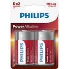 Kép 1/3 - Philips LR20P2B10 ELEM POWER ALKALI D 2-BLISZTER