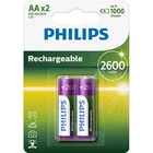 Kép 1/3 - Philips R6B2A26010 ELEM TÖLTHETŐ AA 2600 mAh 2-BLISZTER