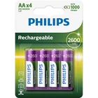 Kép 1/4 - Philips R6B4B26010 ELEM TÖLTHETŐ AA 2600 mAh 4-BLISZTER