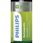 Kép 2/3 - Philips R14B2A30010 ELEM TÖLTHETŐ R14 "C" 3000mAh 2db Bliszter