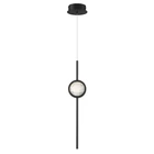 Kép 1/7 - ELSTEAD Eurofase pendant light, height 598mm, height-adjustable, LED 6W dimmable, 340lm - ELS-QN-BARLETTA-1P-BK