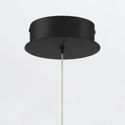 Kép 4/7 - ELSTEAD Eurofase pendant light, height 598mm, height-adjustable, LED 6W dimmable, 340lm - ELS-QN-BARLETTA-1P-BK