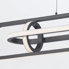 Kép 3/8 - ELSTEAD Eurofase pendant light, width 1071mm, LED 58W dimmable, 2900lm - ELS-QN-DEMARK-LP-BK