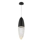Kép 1/7 - ELSTEAD Eurofase pendant light, height 615mm, 1x LED GU10 - ELS-QN-ECROU-1P-BK