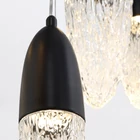 Kép 3/7 - ELSTEAD Eurofase pendant light, height 615mm, 1x LED GU10 - ELS-QN-ECROU-1P-BK