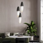 Kép 7/7 - ELSTEAD Eurofase pendant light, height 615mm, 1x LED GU10 - ELS-QN-ECROU-1P-BK
