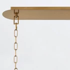 Kép 5/7 - ELSTEAD Eurofase pendant light, width 1378mm, 10x E27 - ELS-QN-NOTTINGHAM-10LP-AB