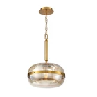 Kép 1/7 - ELSTEAD Eurofase pendant light, diameter 515mm, 1x E27 - ELS-QN-NOTTINGHAM-1P-AB