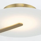 Kép 3/5 - ELSTEAD Eurofase wall/ceiling light, diameter 432mm, LED 18W dimmable, 800lm - ELS-QN-NUVOLA-F-M-BG