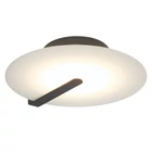 Kép 1/7 - ELSTEAD Eurofase wall/ceiling light, diameter 432mm, LED 18W dimmable, 800lm - ELS-QN-NUVOLA-F-M-BK