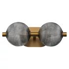 Kép 7/7 - ELSTEAD Eurofase IP44 wall light, width/height 390mm, LED 18W dimmable, 1361lm - ELS-QN-PALMAS-2W-BG