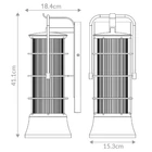 Kép 2/10 - ELSTEAD Eurofase outdoor wall light, height 411mm, 1xE27, IP44 - ELS-QN-RIVAMAR-M-BLK-GD