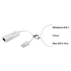 Kép 5/7 - USB 2.0 Fast Ethernet adapter 10/100 Mbit fehér