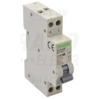 Kép 1/2 - Kombinált védőkapcsoló, elektronikus, 2P, 1 modul, B kar.  B13, 30mA, 6kA, AC,