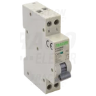 Kép 1/2 - Kombinált védőkapcsoló, elektronikus, 2P, 1 modul, C kar.  C40, 30mA, 6kA, AC,
