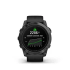 Kép 2/5 - Epix Pro (Gen 2) 51 mm, grey, black silicone band (ED)