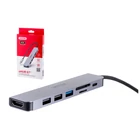 Kép 4/10 - UNITEK HUB USB-C H1118A; USB-A x3, USB-C, HDMI, SD, microSD
