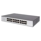 Kép 1/4 - Digitus DN-60021-2 hálózati kapcsoló Beállítást nem igénylő (unmanaged) Fast Ethernet (10/100) Szürke