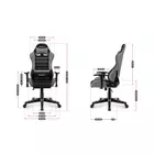Kép 7/12 - Gaming chair for children Huzaro HZ-Ranger 6.0 Gray Mesh, gray and black