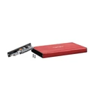 Kép 4/6 - NATEC HDD ENCLOSURE RHINO GO (USB 3.0, 2.5", RED)