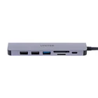 Kép 2/10 - UNITEK HUB USB-C H1118A; USB-A x3, USB-C, HDMI, SD, microSD