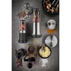 Kép 4/7 - GEFU 34631 manual grater/spiralizer Rotary grater Black, Transparent