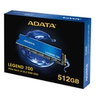 Kép 12/12 - ADATA LEGEND 700 M.2 512 GB PCI Express 3.0 3D NAND NVMe