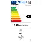 Kép 2/3 - Hyundai FSB050WW8E FAGYASZTÓSZEKRÉNY 2 REKESZ, 33 L