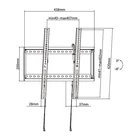 Kép 8/9 - Stell SHO5400 FALI KONZOL DÖNTHETŐ 32-70 COLL