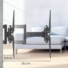 Kép 4/5 - Hama 00220830 FALI KONZOL FITV,FULL MOTION,OLLÓS-KAR,400x400