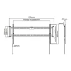 Kép 4/6 - Stell SHO7210 FALI KONZOL FIX 43-90 COLL