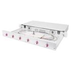 Kép 1/7 - Digitus DN-96330-4 rack tartozék Kábelkezelő panel