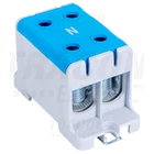 Kép 1/2 - Főáramköri leágazó kapocs, sínre/felületre, kék  16-95mm2, max. 1000VAC/1500VDC, max.245A